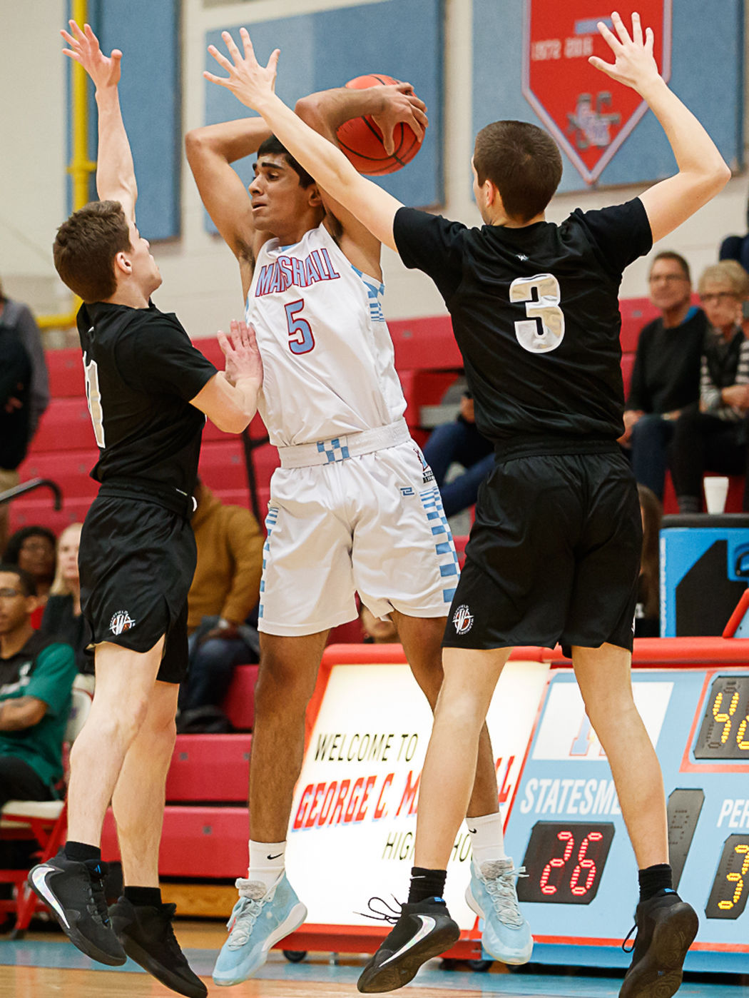 Marshall vs. Wakefield boys hoops 6